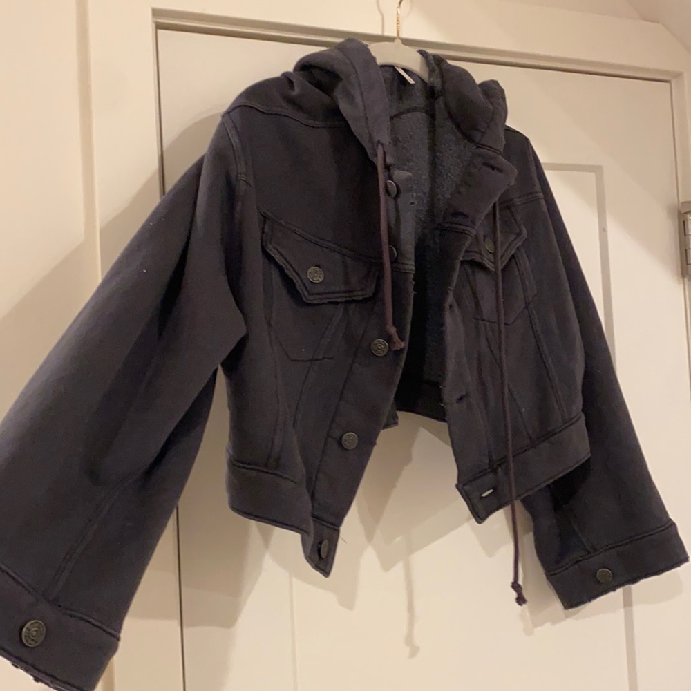 Free People Cropped Jacket